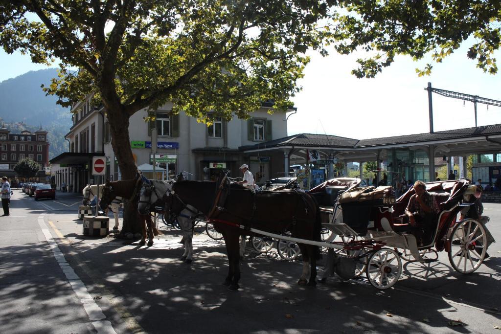 Bahnhof Otel Interlaken Dış mekan fotoğraf