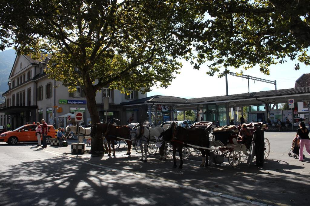 Bahnhof Otel Interlaken Dış mekan fotoğraf